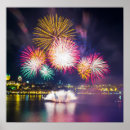 Buscar fuego artificial posters Rojo
