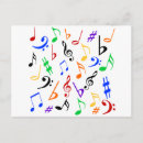 Buscar notas musicales postales Banda