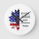 Buscar conmemorativo relojes de pared 4 de julio