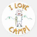 Buscar campamento de verano pegatinas Acampar
