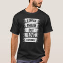 Buscar no hablo español camisetas Hablar