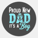 Buscar nuevo papá pegatinas Padre orgulloso