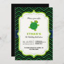 Buscar tortuga invitaciones Verde