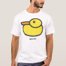 Buscar pato del dibujo animado camisetas Pájaro
