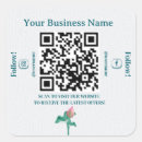 Buscar medios sociales pegatinas Código qr