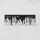 Buscar notas musicales tarjetas de visita Para ella