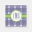 Buscar bambú servilletas Monograma