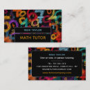 Buscar matemáticas tarjetas de visita Para todos