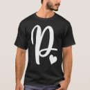 Buscar letra p camisetas Minimalista