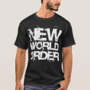 Buscar nuevo orden mundial camisetas Conspiración