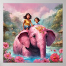 Buscar elefante rosado posters Elefante de bebé