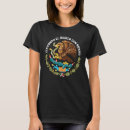 Buscar águila mexicana camisetas Escudo