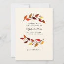 Buscar autumn foliage invitaciones Botanical