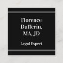 Buscar abogado legal tarjetas de visita Vintage