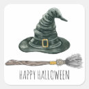 Buscar brujas de halloween pegatinas Feliz