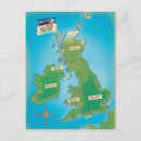 Buscar mapa de las islas británicas postales Irlanda