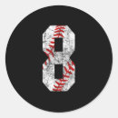 Buscar número 8 pegatinas 8 º cumpleaños