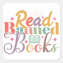 Buscar prohibido pegatinas Lectura