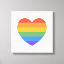 Buscar orgullo gay lienzos Corazón