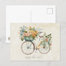 Buscar cesta de flores postales Acuarela