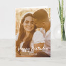 Buscar elegantes tarjetas de cumpleaños Guión