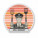 Buscar grillo pegatinas Cocinero