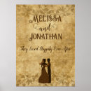 Buscar papel de pergamino posters Recién casados