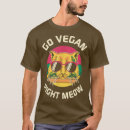 Buscar go vegan camisetas Sin carne