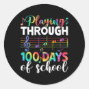 Buscar clase de música pegatinas Estudiante