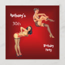Buscar pin up invitaciones Elegante