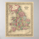 Buscar mapa de inglaterra posters Coloreado