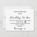 Buscar futuro papá tarjetas Paternidad