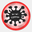 Buscar advertencias pegatinas Coronavirus