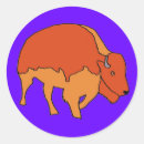 Buscar bisonte pegatinas Pradera