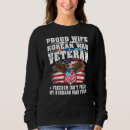 Buscar esposa militar sudaderas Veterano