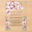 Buscar flores hermosas invitaciones Para niños