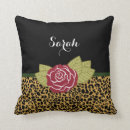 Buscar leopardo rosa cojines Nombre