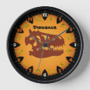 Buscar dinosaurios relojes de pared T rex