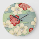Buscar woodblock relojes de pared Japonés