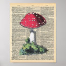 Buscar mushroom arte Rojo