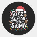 Buscar sigma pegatinas Santa claus