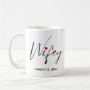 Buscar newlywed tazas De boda
