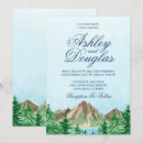 Buscar mountain wedding invitaciones A orillas del lago