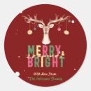 Buscar reno pegatinas Fiesta de navidades