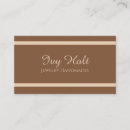 Buscar joyas tarjetas de visita Diseño