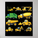 Buscar maquinaria pesada posters Construcción