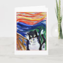 Buscar munch tarjetas Gatito