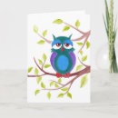 Buscar búho lindo tarjetas Divertido