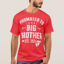 Buscar promovido al hermano mayor camisetas Aniversario