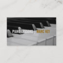 Buscar lecciones piano de tarjetas de visita 1 ᵉʳ comedia